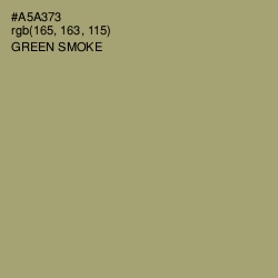 #A5A373 - Green Smoke Color Image